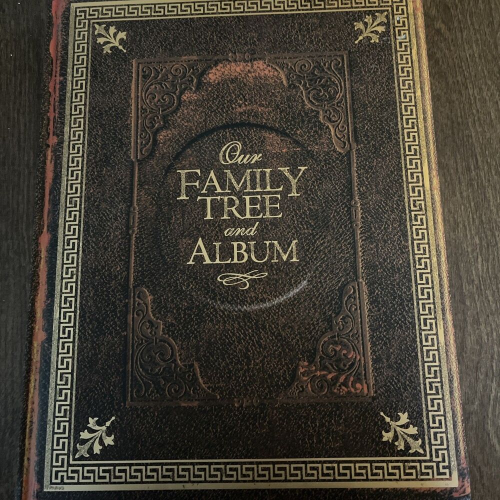 Family Tree Album Keepsake Book Genealogy Memory Scrapbook 2013